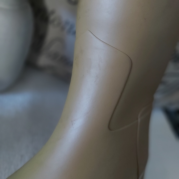 Hunter green rain boots tall - Picture 13 of 16